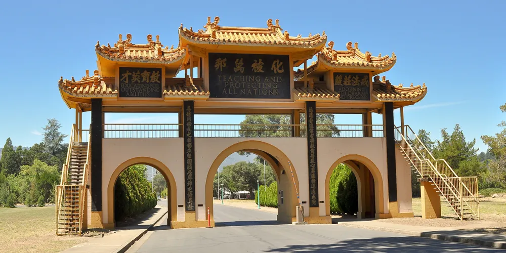 City of Ten Thousand Buddhas near Ukiah
