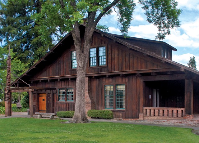 Historic Sun House at the Grace Hudson Museum in Ukiah